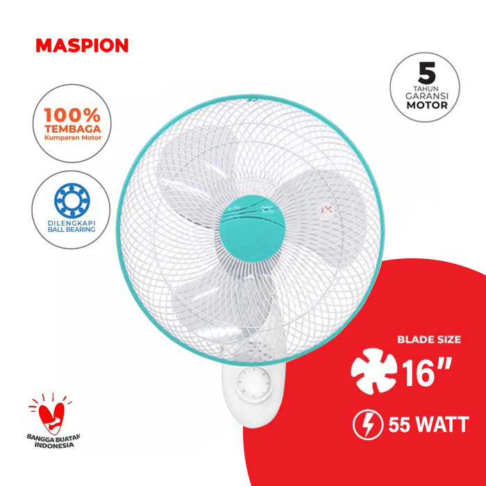 Maspion Wall Fan 16" - MWF41K